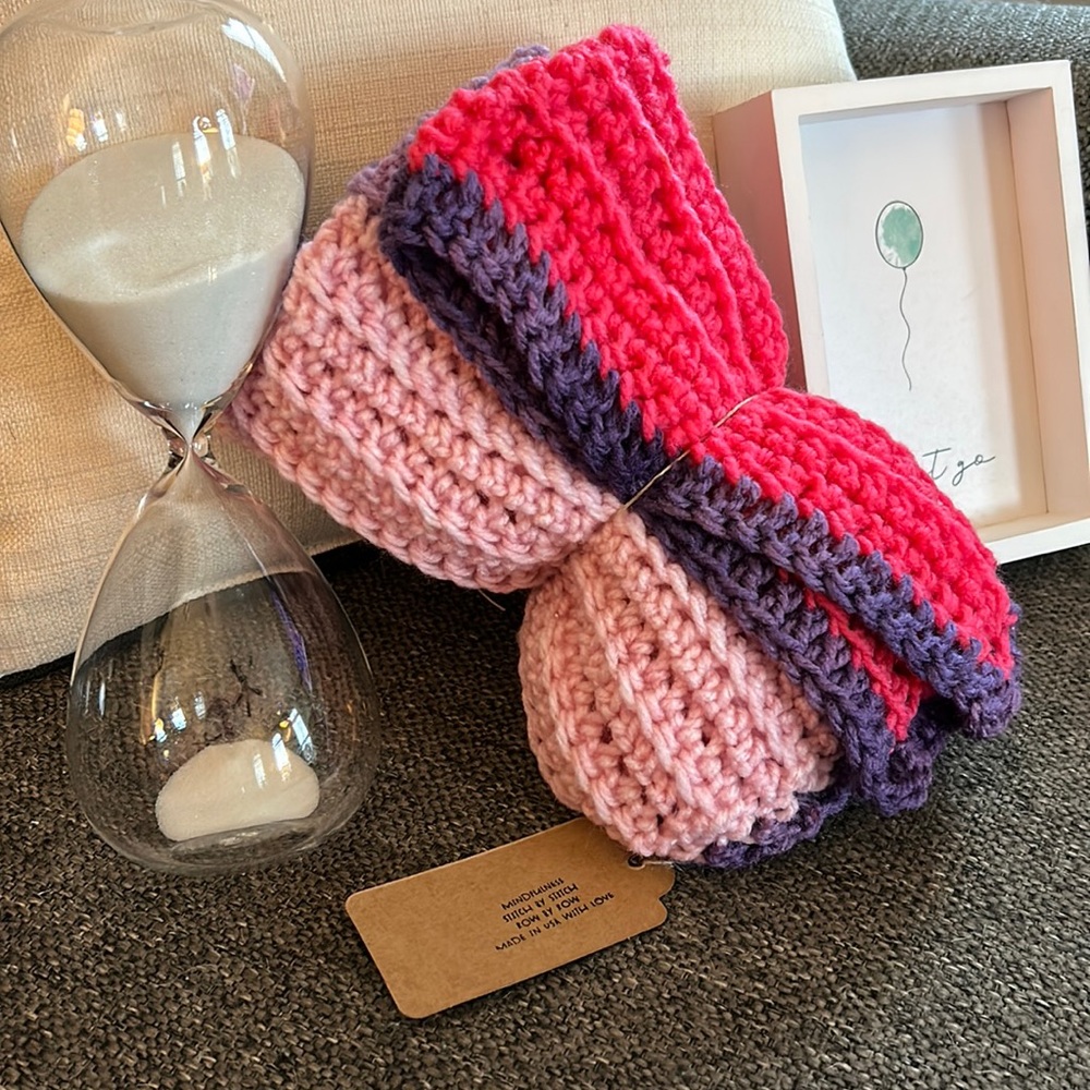 “Purple Days” A lovie lovingly made by hand in the USA!